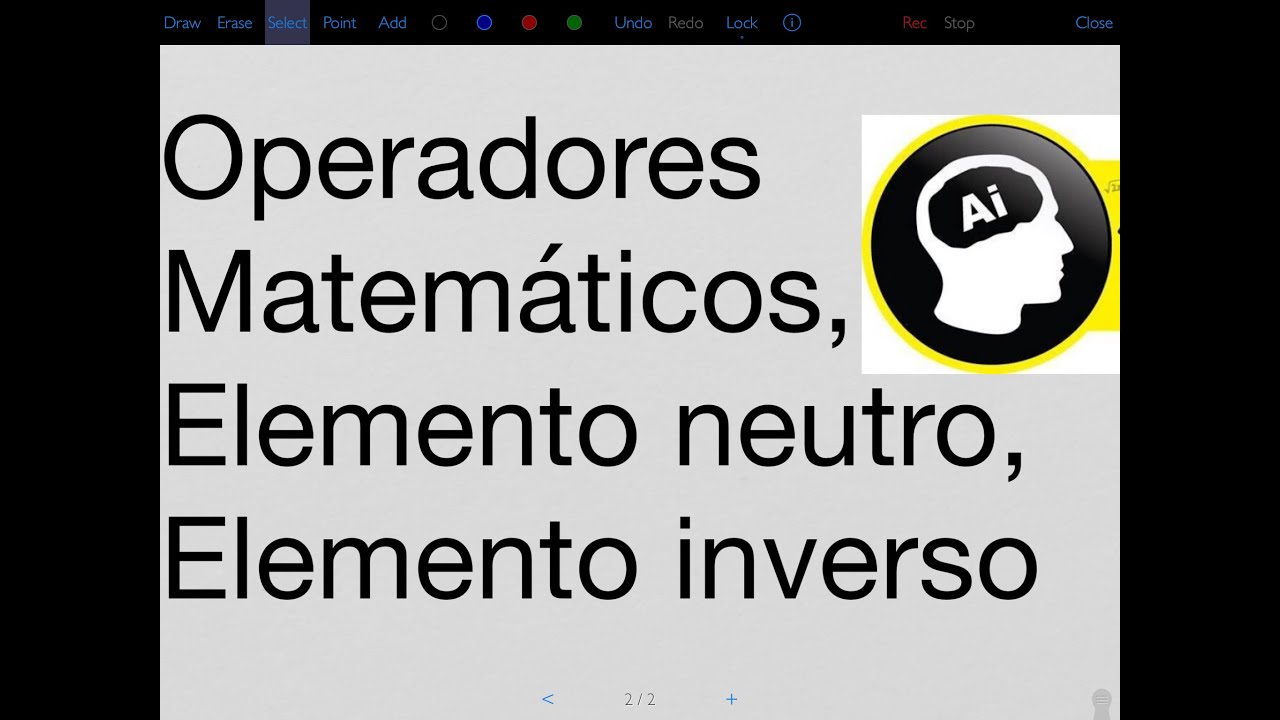 Operadores Matemáticos, Elemento Neutro, Inverso, tablas, propiedades