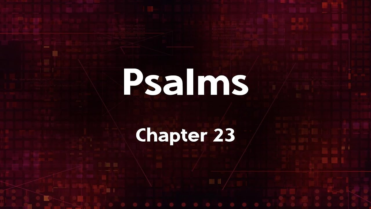 The Soul Of David - Psalms chapter 23 - (OFFICIAL LYRIC VIDEO)