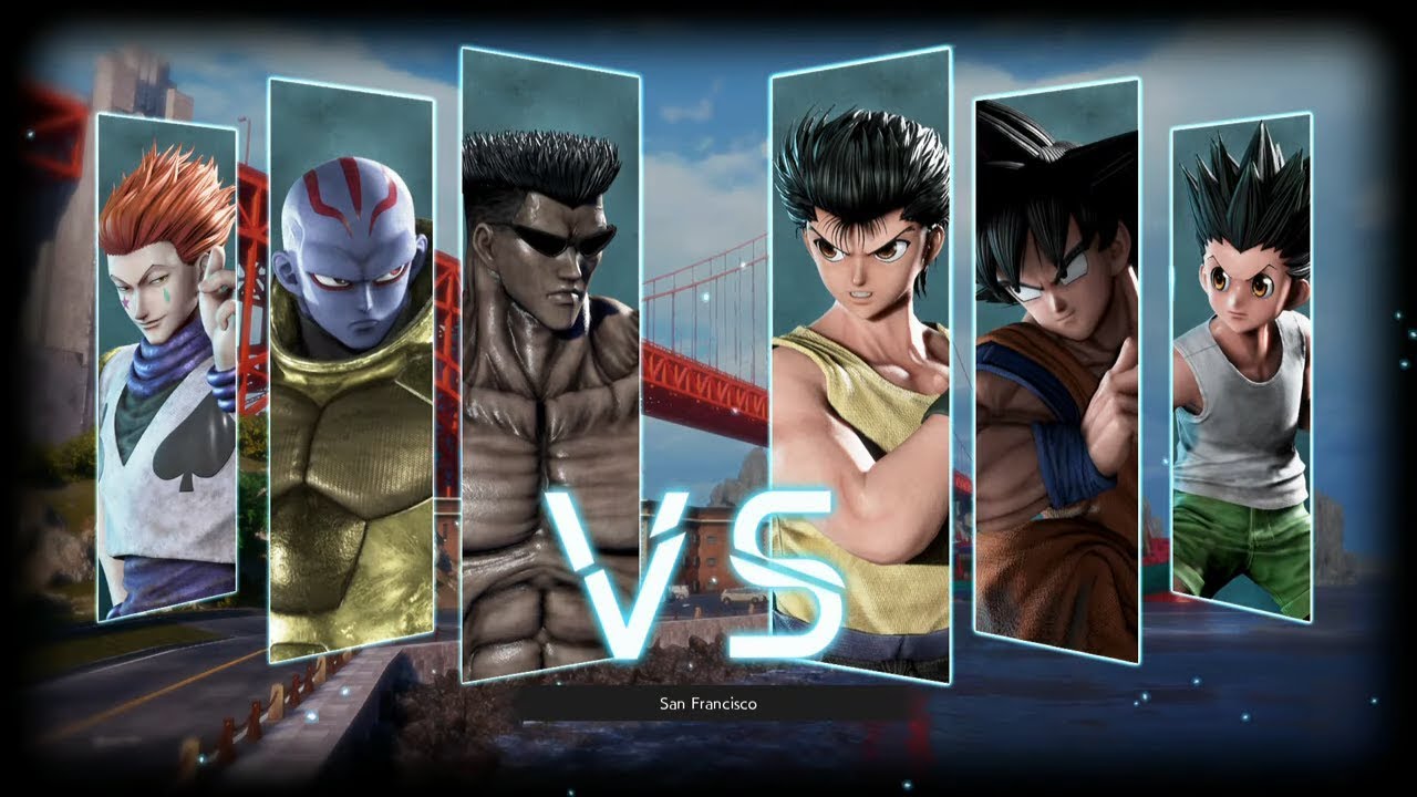 Jump Force Gameplay Team Toguro vs Team Yusuke Urameshi