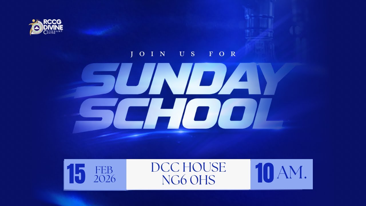 Sunday School , 15th February 2026