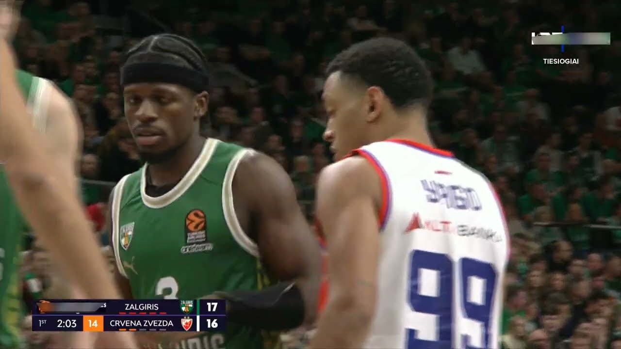 2024/25 Euroleague R6 Žalgiris - Crvena Zvezda Full Highlights