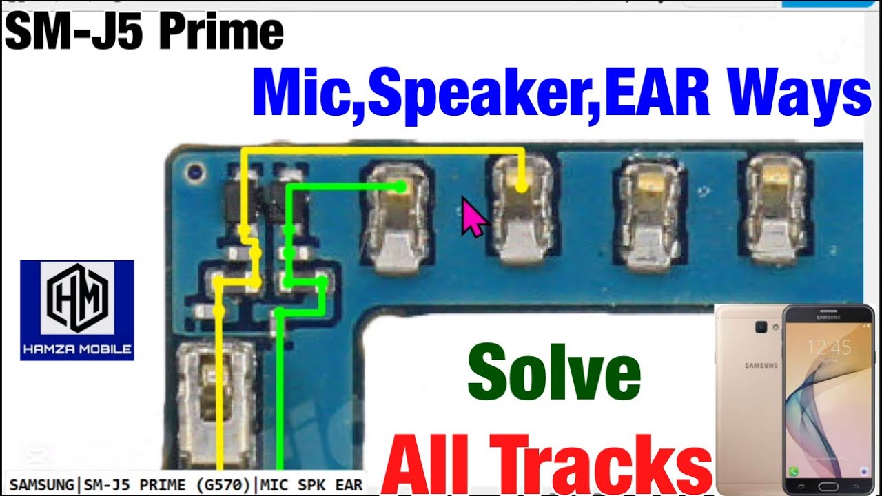 Samsung J5 Prime/SM-G570 Mic,Ringer,EARSPK Not Working Problem Solution.SM-G570 Mic,Ringer,EAR Ways✅