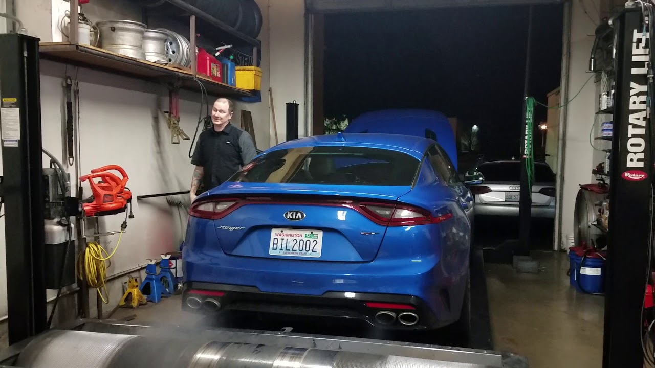 KIA Stinger GT 3.3TT off road pipes!!
