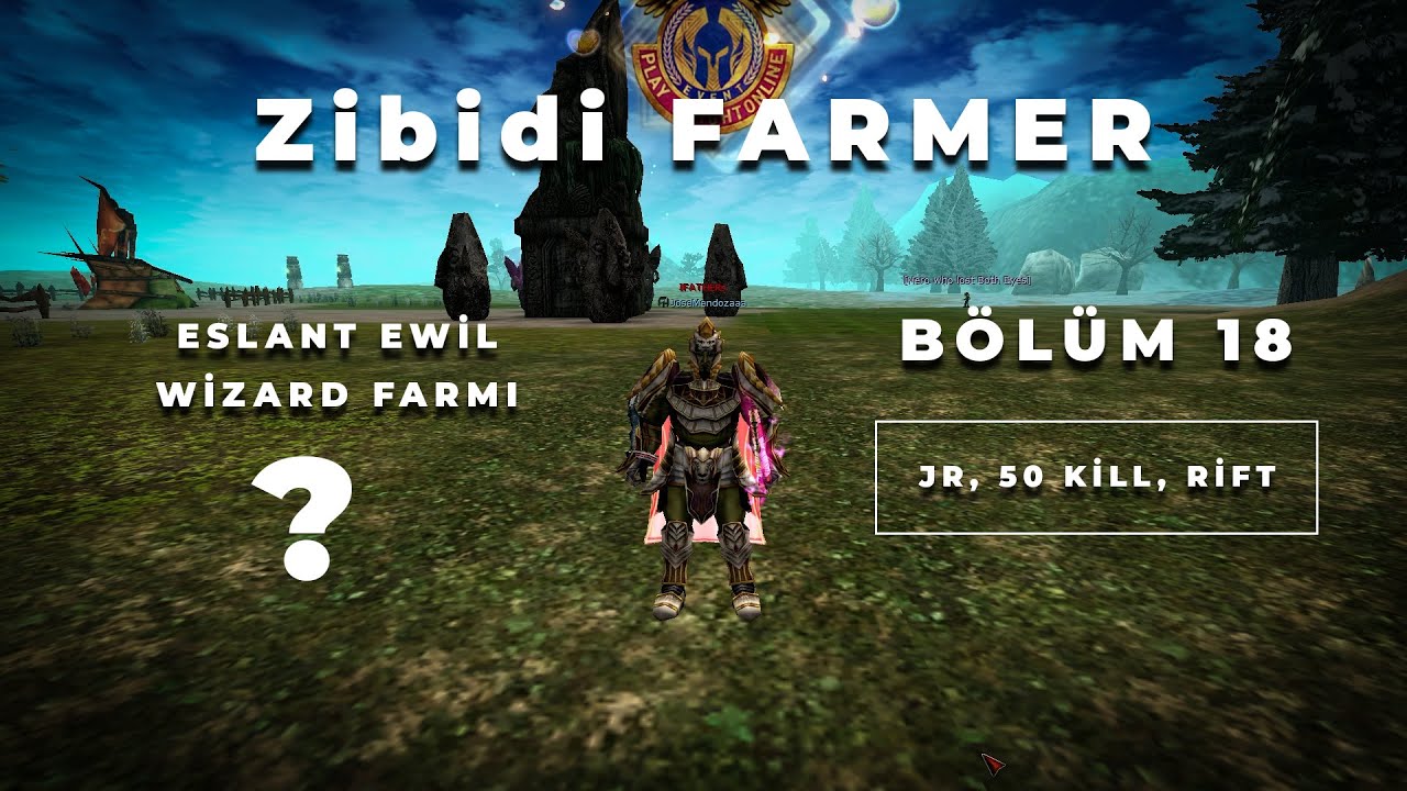 Zibidi FARMER Bölüm 18 | Knight Online | Ewil Wizard | 50Kill | JR | #pandora #knightonline