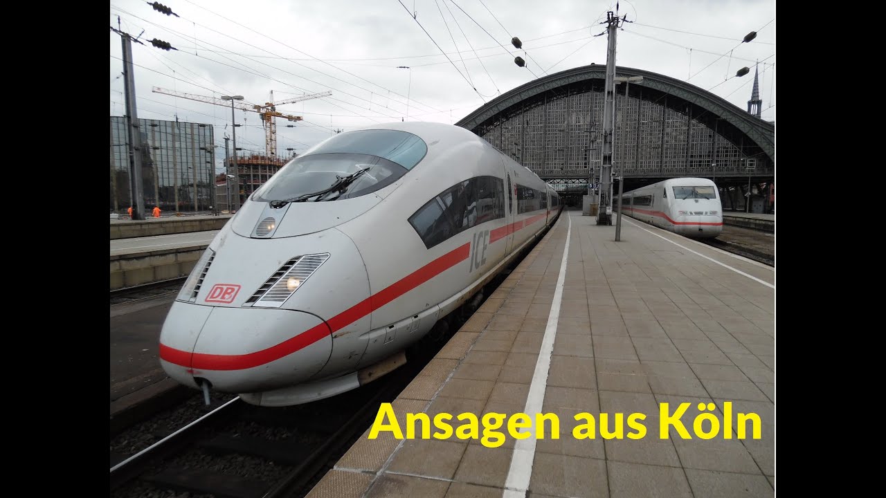 Ansagen ohne ende aus Köln