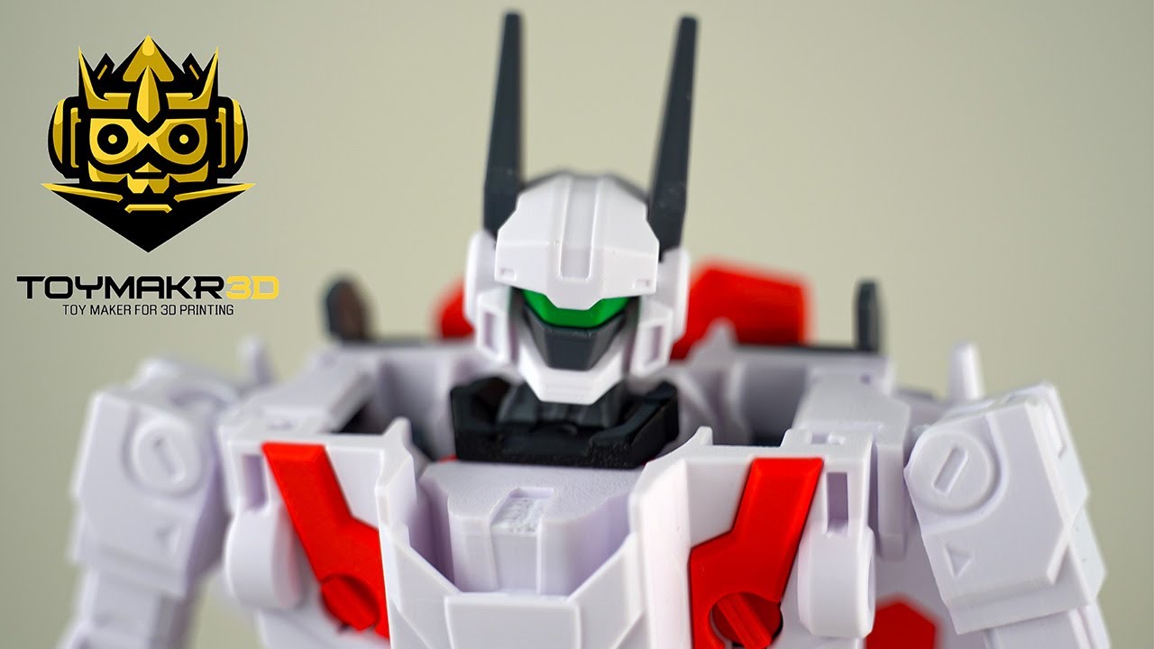 3-In-1 Transforming Robotech Action Figure