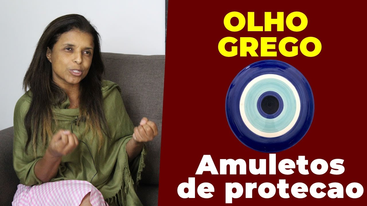 Amuleto de proteção: Olho Grego com Vandinha Lopes