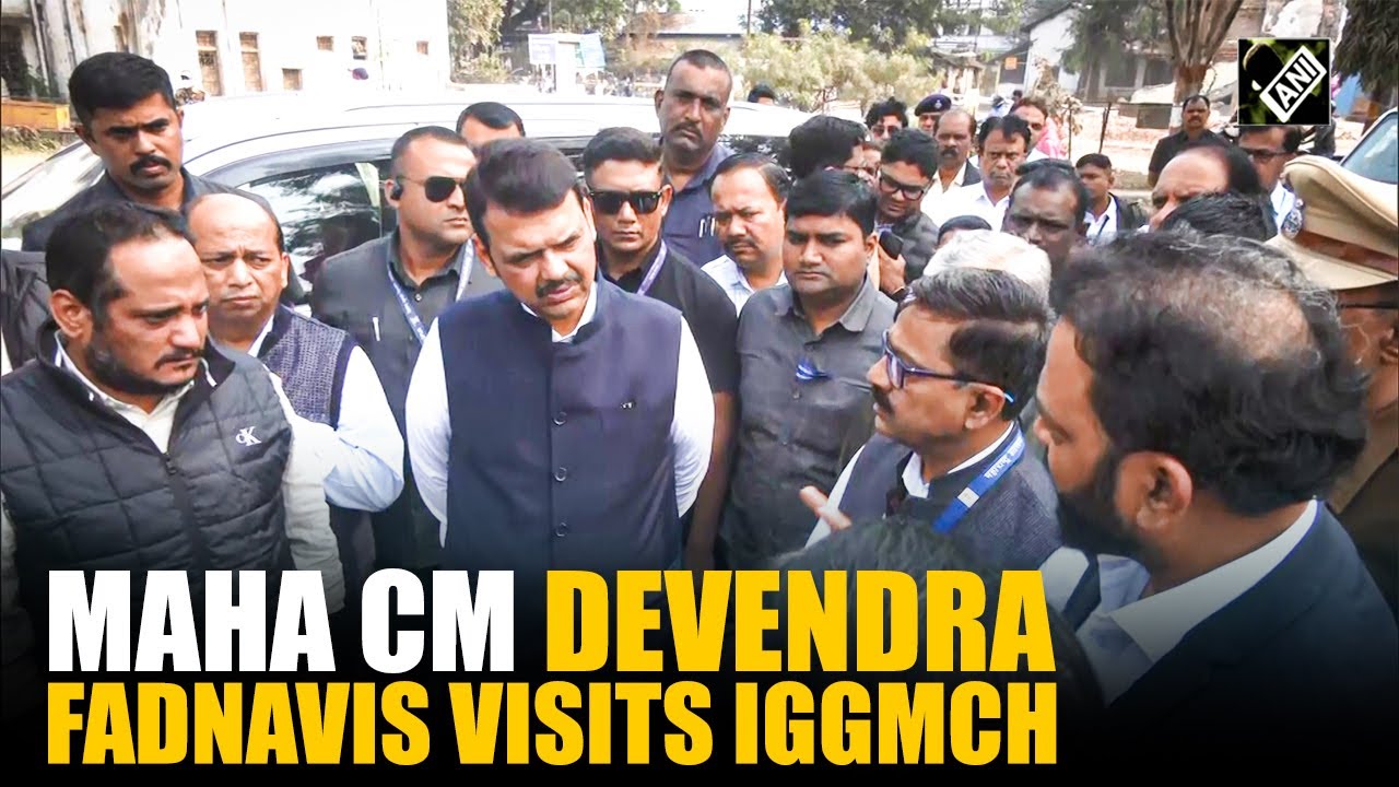 Maharashtra CM Devendra Fadnavis visits Indira Gandhi Government Medical College in Nagpur