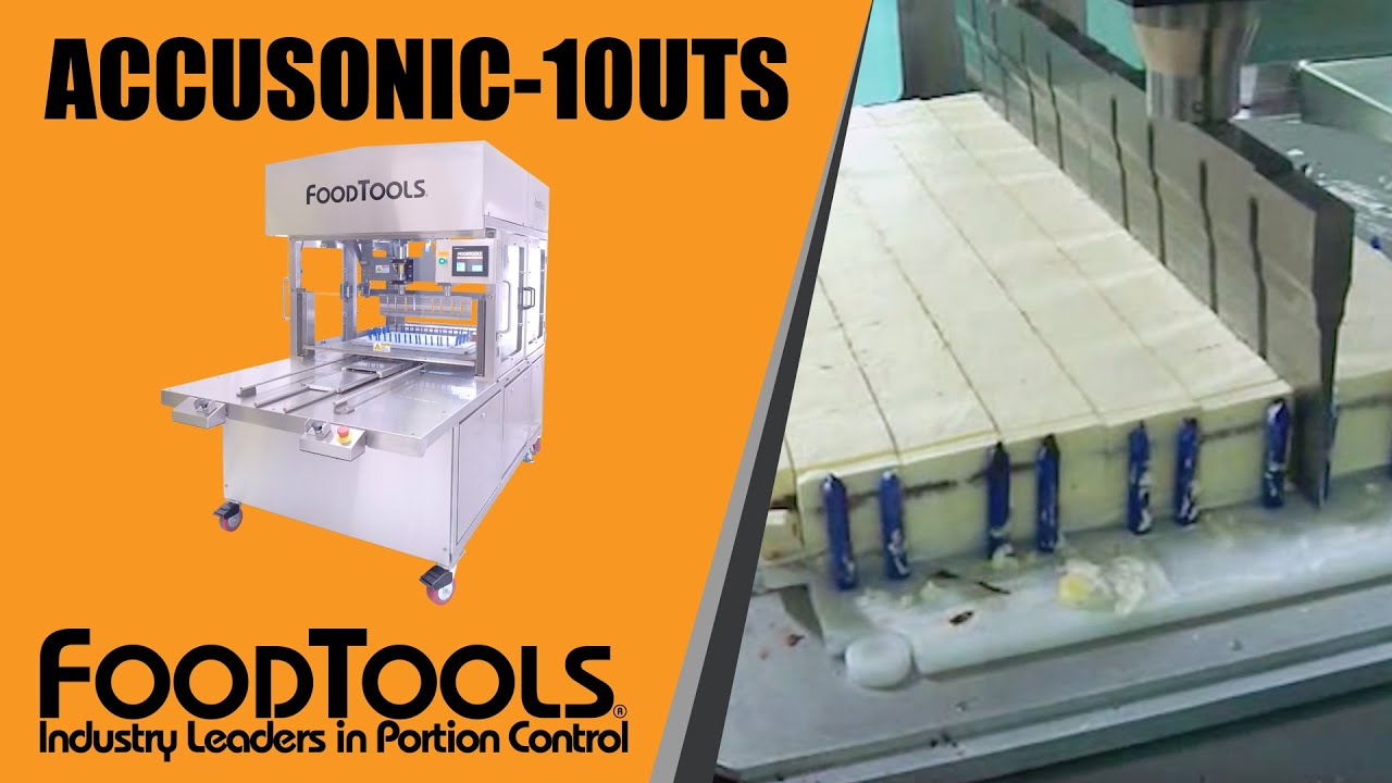 Cutting Cakes with Ultrasonic Blades - ACCUSONIC-10UTS-2 FoodTools