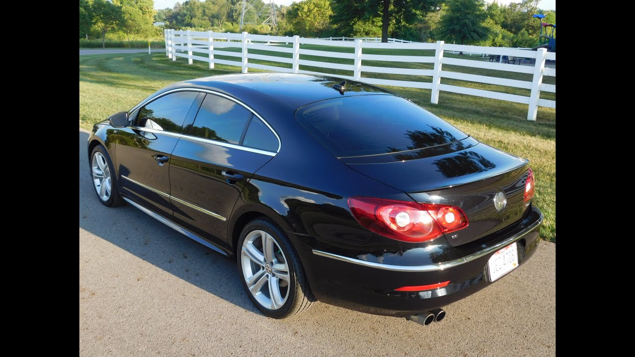 Volkswagen CC 2.0T 2010 года, комплектация R Line! Глубокий чёрный перламутровый салон с чёрным и...