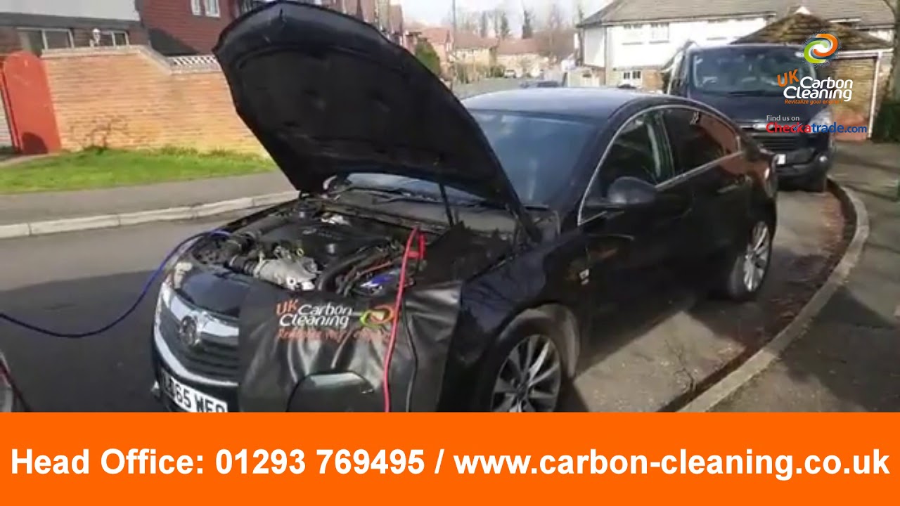 Vauxhall Insignia 3-stage engine carbon clean