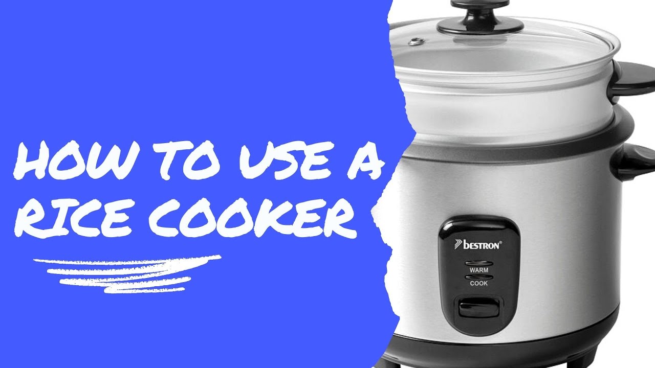 rice cooker review/how to use a rice cooker/ Bestron rice cooker