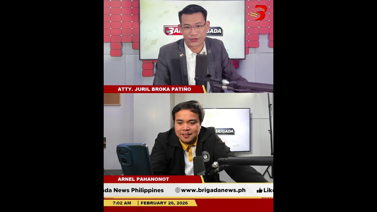 𝐁𝐀𝐍𝐀𝐓 𝐁𝐑𝐈𝐆𝐀𝐃𝐀 FEBRUARY 26, 2026| THURSDAY  90.7 BRIGADA NEWS FM CEBU