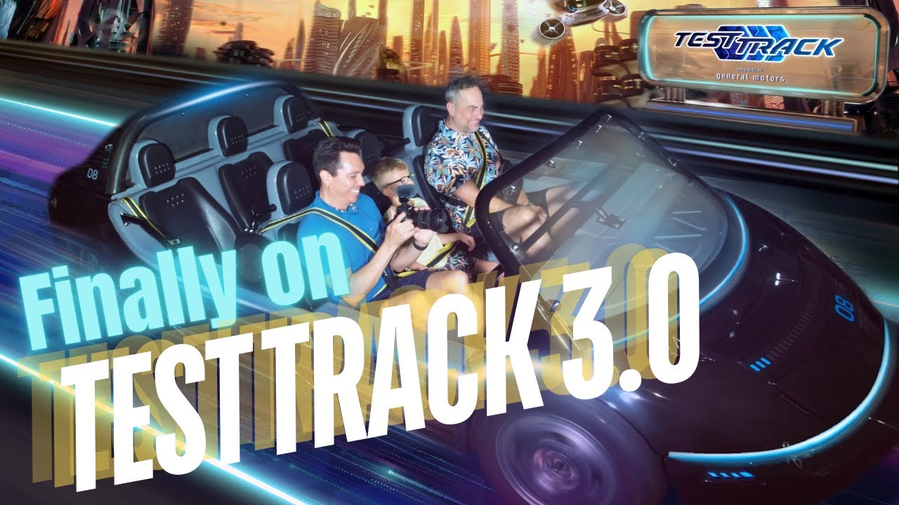 EPCOT Day! 🚗 Test Track 3.0 + Guardians Cosmic Rewind | Last Day at Disney World