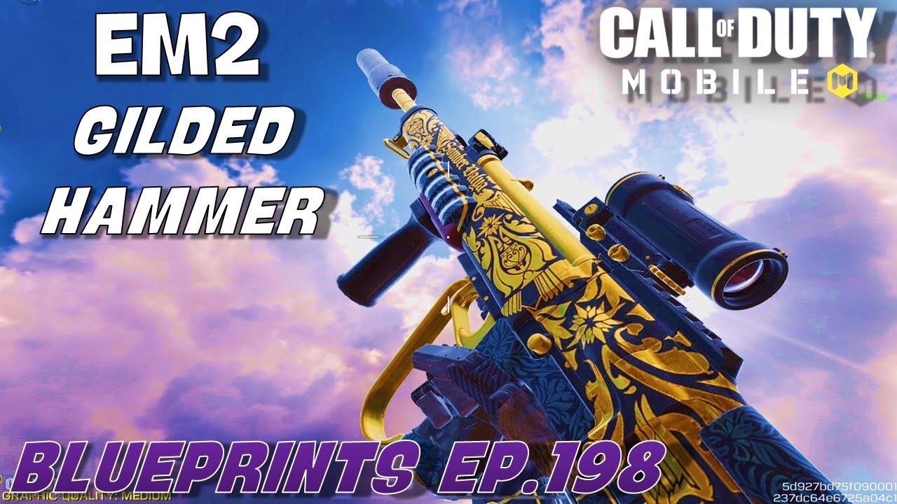 COD Mobile EM2 GILDED HAMMER IS SURPRISINGLY GOOD