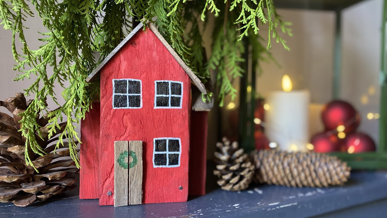 DIY * TRENDIGE HÄUSER DEKO FÜR WEIHNACHTEN * drinnen und draußen