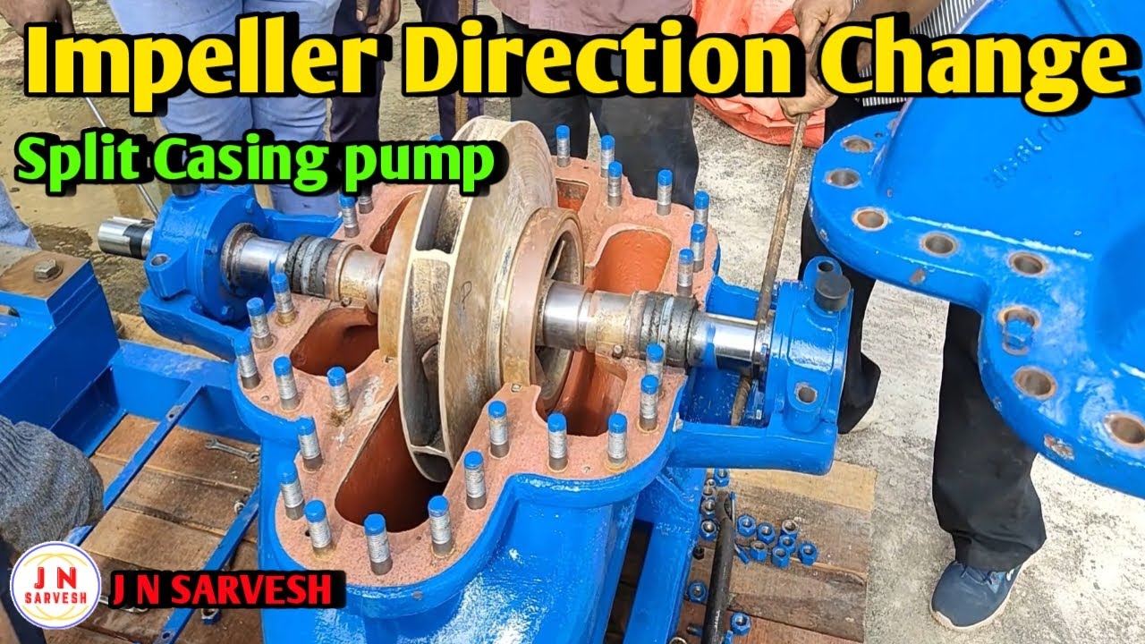 Impeller Direction Change ll Split Casing ll Beacon Pump ll J N SARVESH
