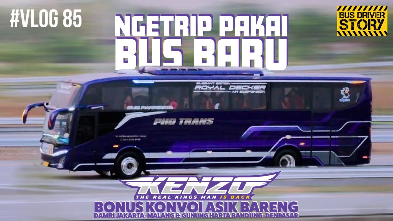 # VLOG 85 | Trip Mojokerto - Jogja | NYETIR JETBUS 5 ‼️ KONVOI ASIK BARENG PASUKAN BUS KENCANG ‼️