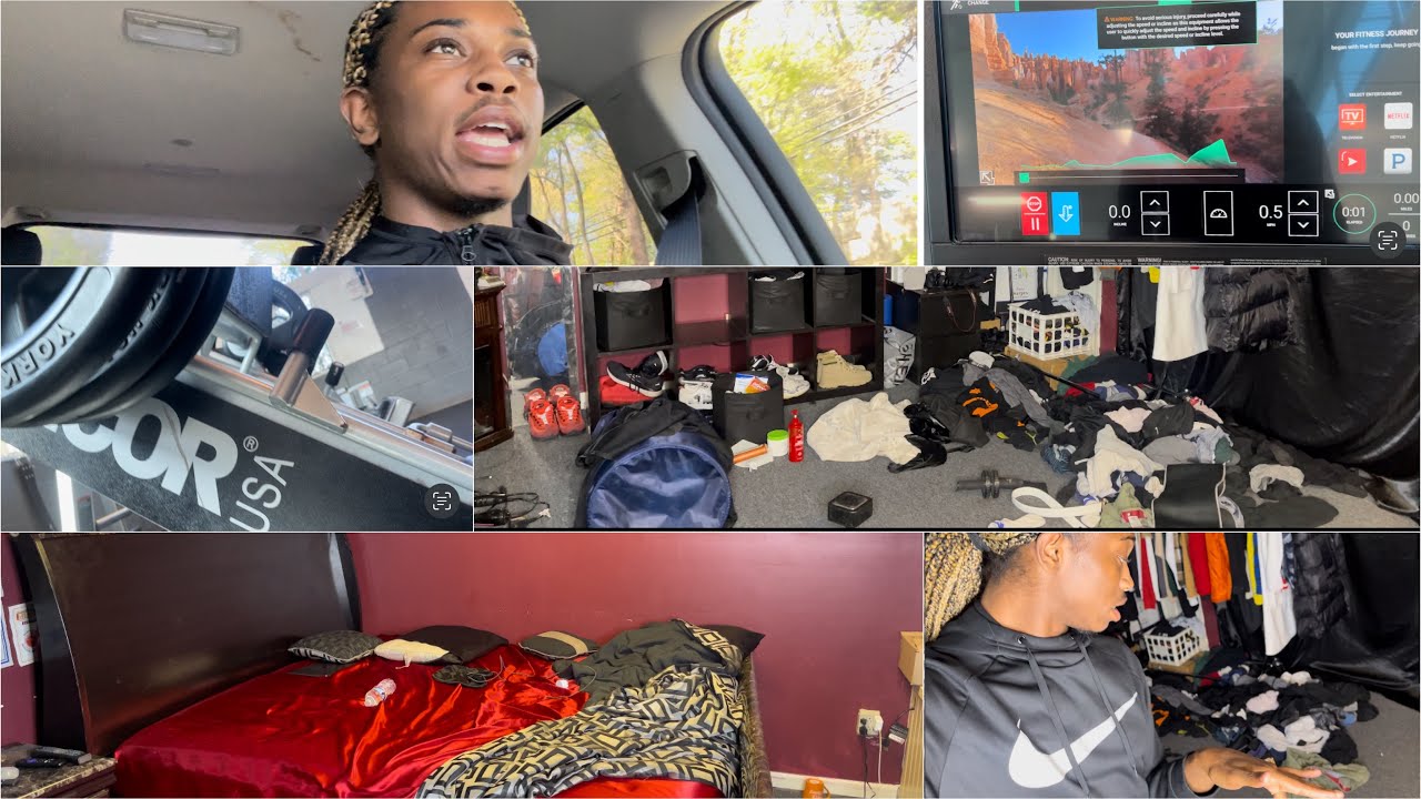 VLOG| Going To The Gym| Drive & Chat| Cleaning My Room|