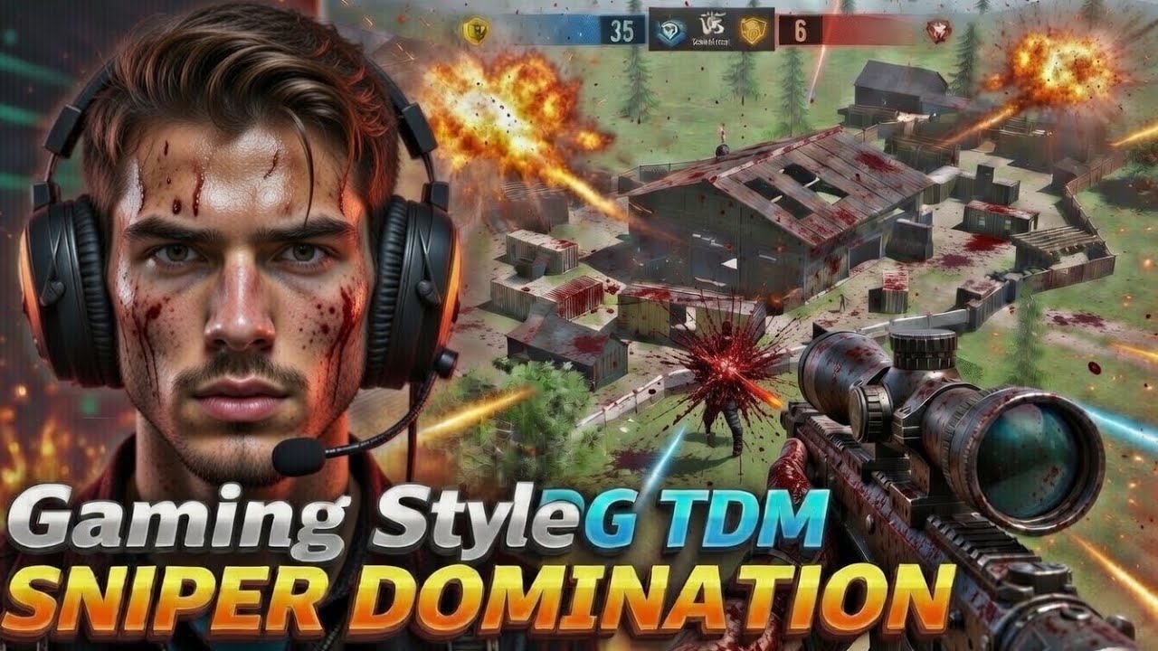 38 Kills Dominating Sniper Gameplay 😱 | PUBG TDM Domination | High Quality 60FPS Pro Gameplay