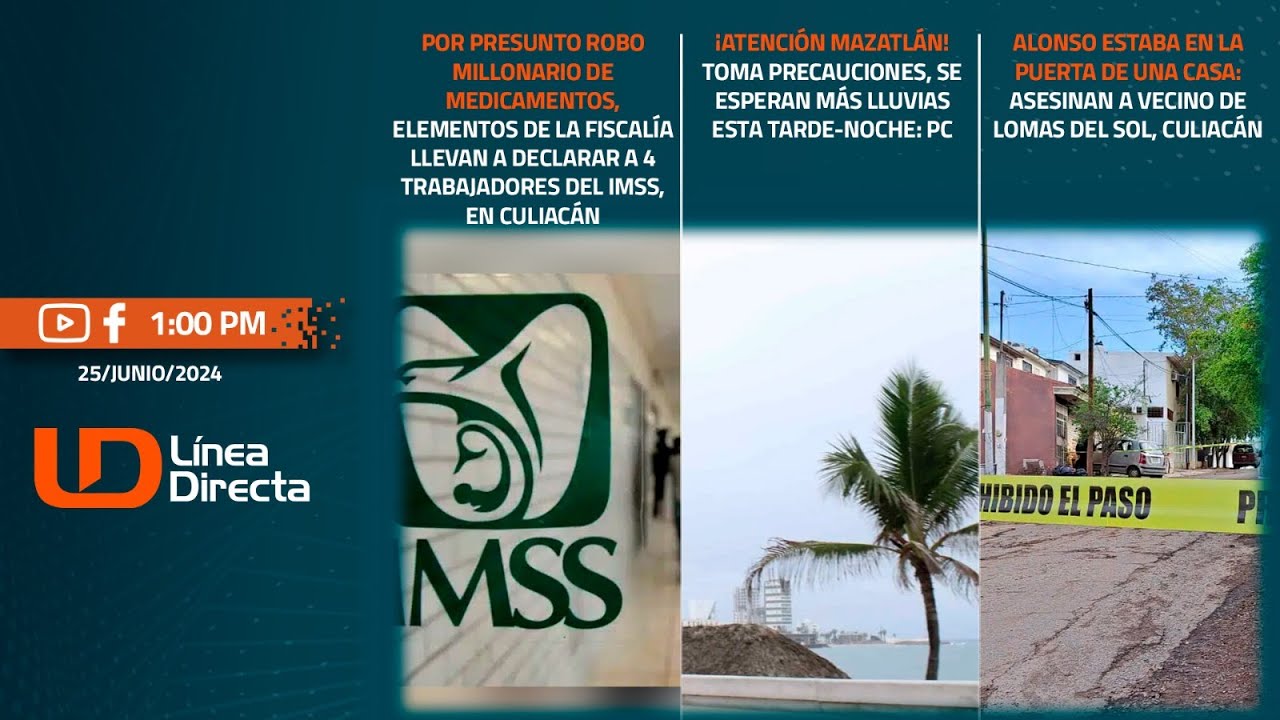 Robo millonario de medicamentos: Fiscalía lleva a declarar a trabajadores del IMSS, en Culiacán