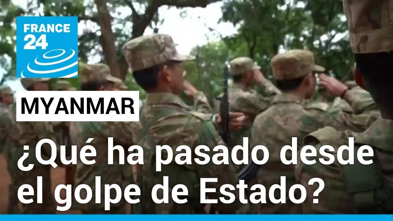 Myanmar: guerrillas luchan contra los militares tres a&ntilde;os despu&eacute;s del golpe de Estado