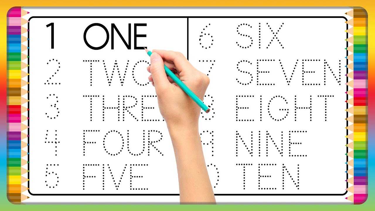 123 Numbers | 123 Number Names | 1 To 10 Numbers Song | 12345 learning for kids #kidsvideo #kidssong