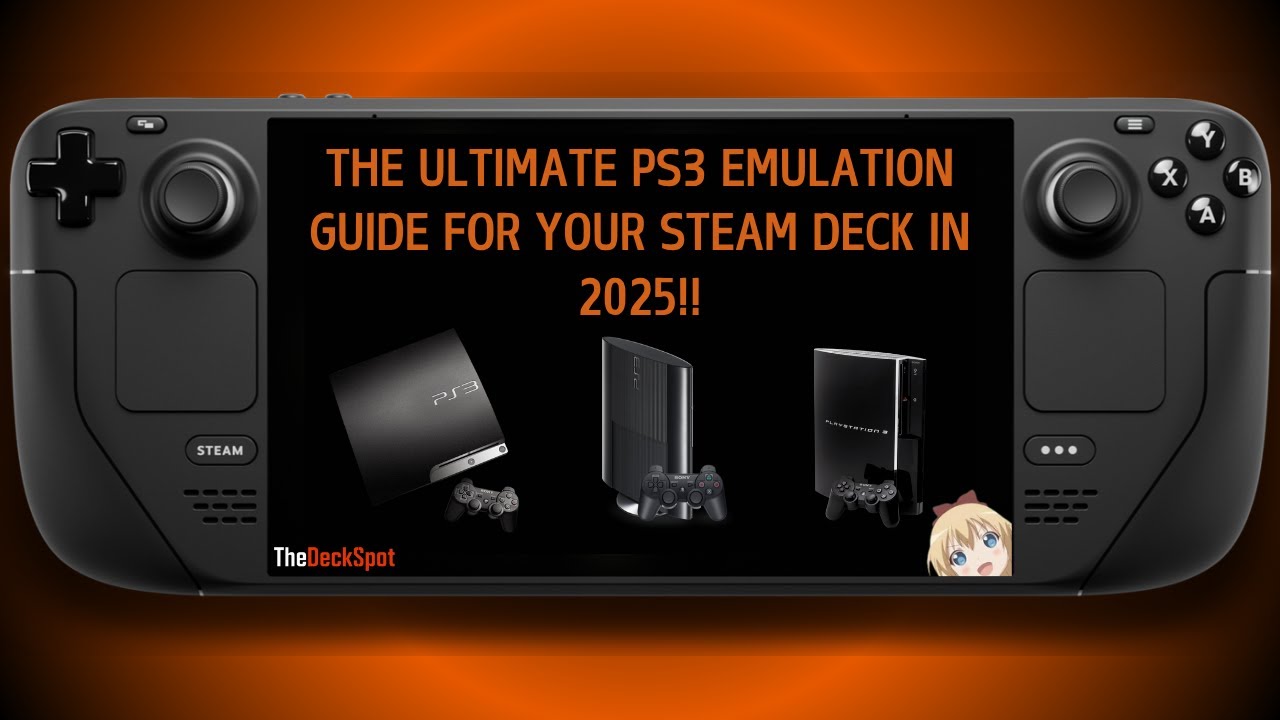 Как играть в ЛЮБУЮ игру для PS3 на Steam Deck |ПРОСТОЕ РУКОВОДСТВО| 2025| ЛЮБОЙ ФОРМАТ ROM| EMUDECK