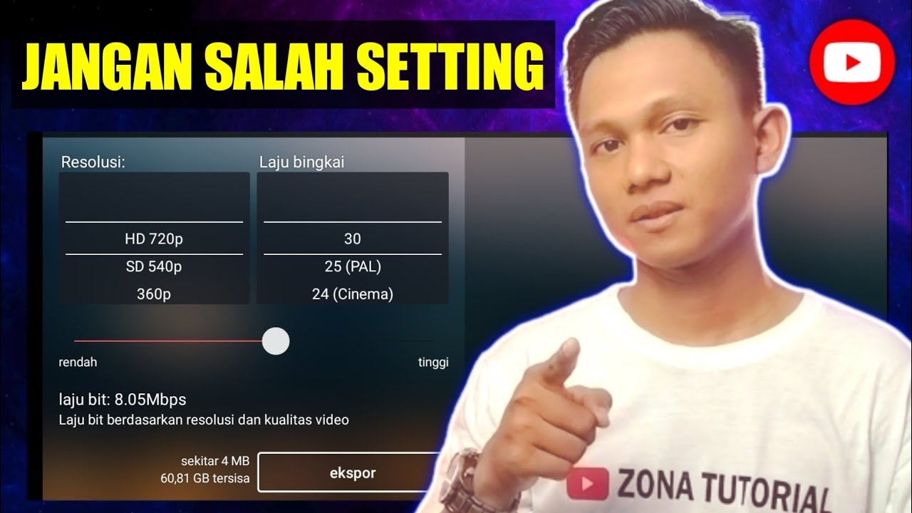 Cara Setting Video Agar Tidak Buram Setelah Di Upload Ke YouTube