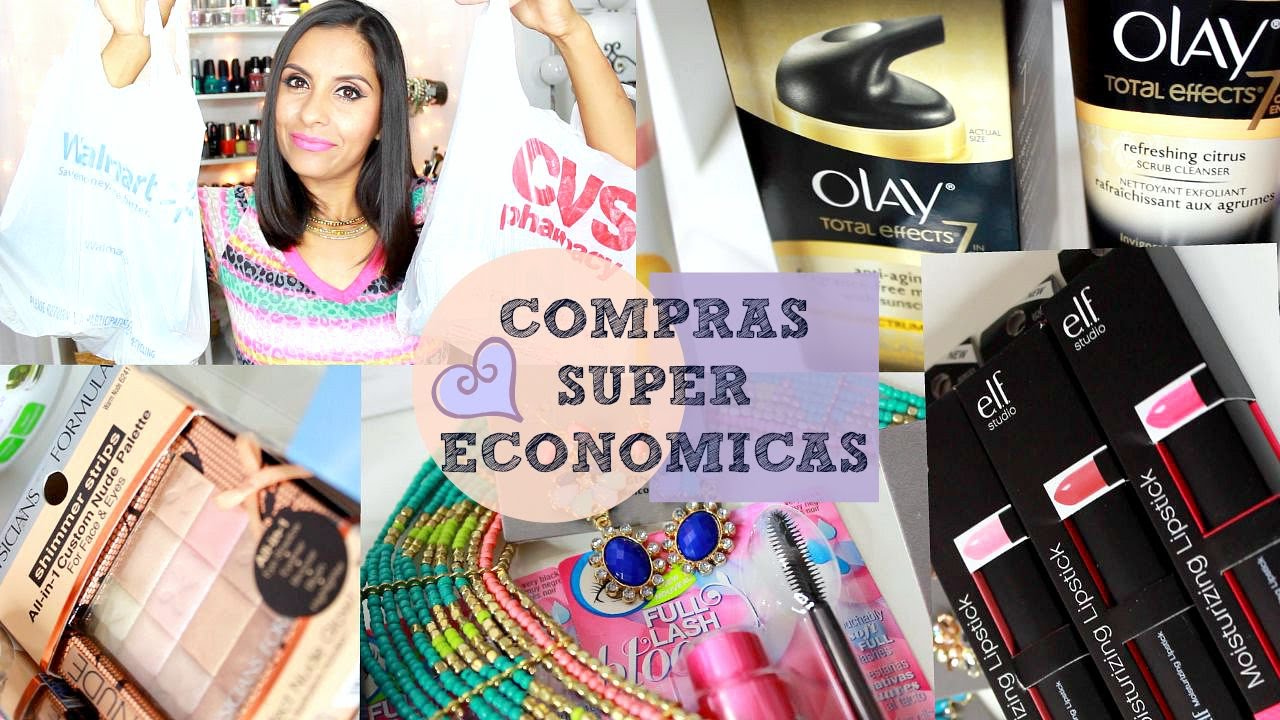 Compritas Super Economicas CVS y Walmart | Maquillaje, Joyeria y mas...