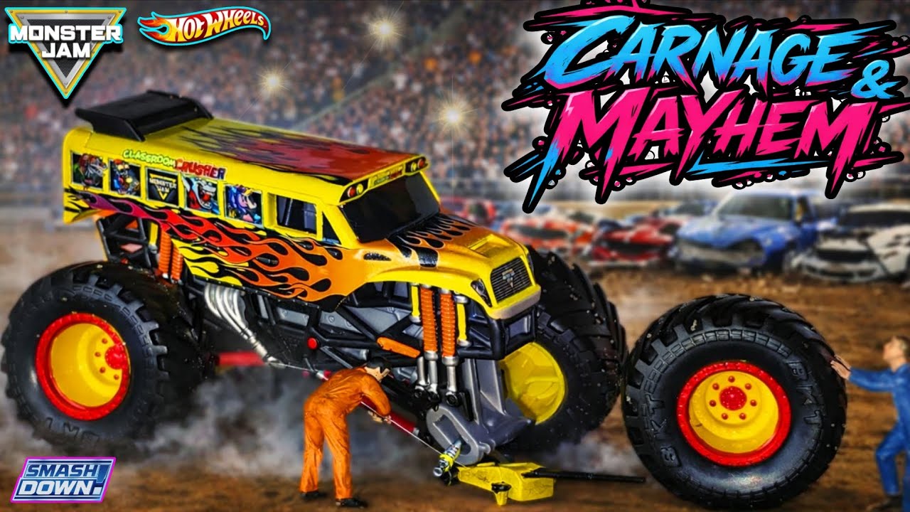 MONSTER JAM! Diecast Monster Truck Racing! | Smashdown 61