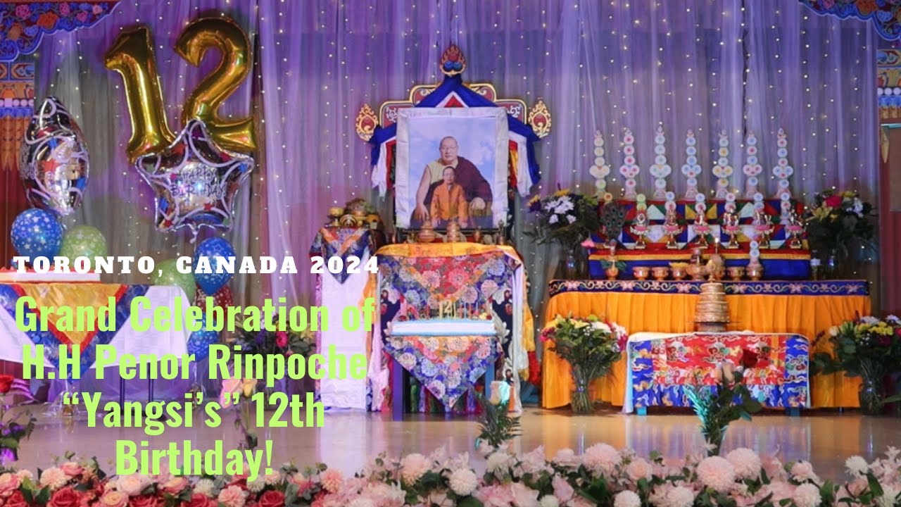 Grand Celebration of H.H  Penor Rinpoche “Yangsi’s 12th Birthday #TibetanVlogger #TashiDodo