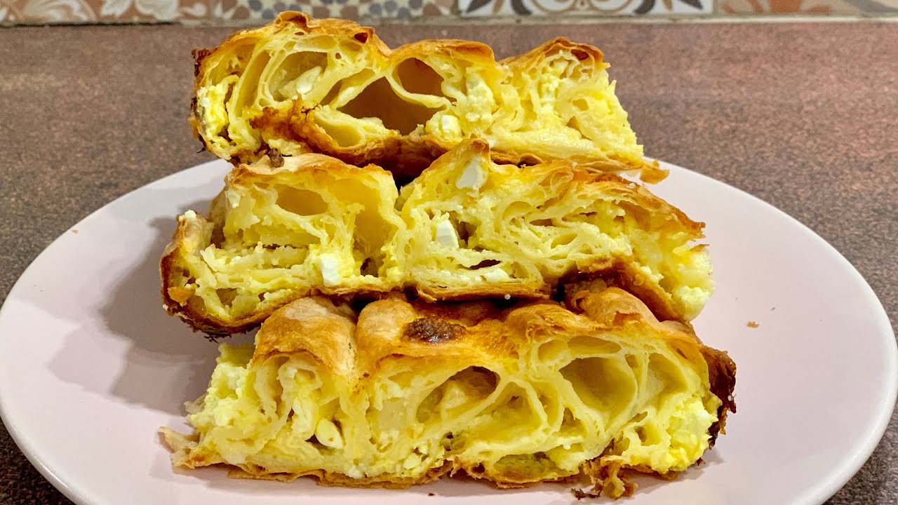 Баница от кори, препечени на сач - нежна, вкусна и лесна