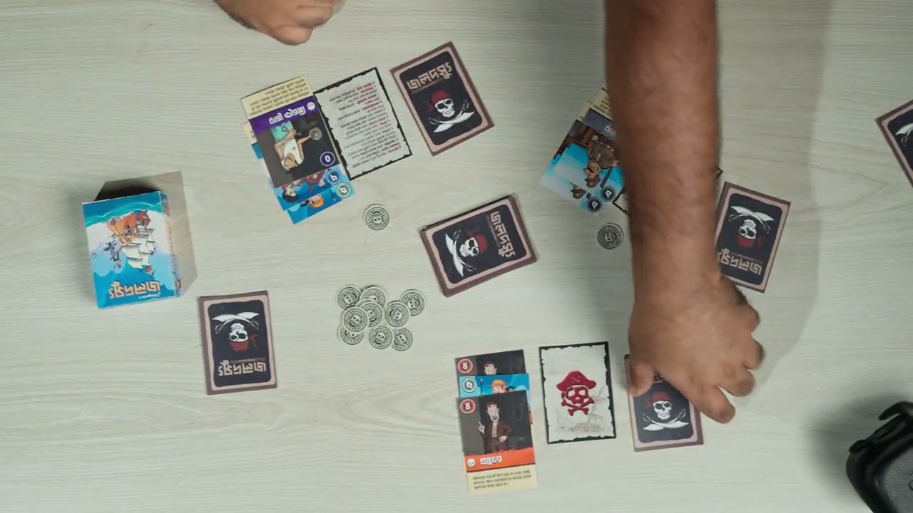 How to play Jolodosshu (জলদস্যু) - A fun Bengali Board Game