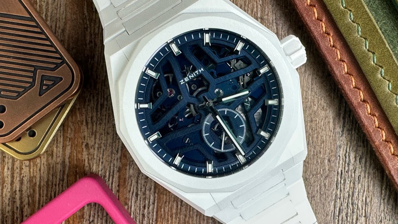 Move over AP! Get this Zenith DEFY Skyline Skeleton White Ceramic instead! Audemars Piguet Royal Oak