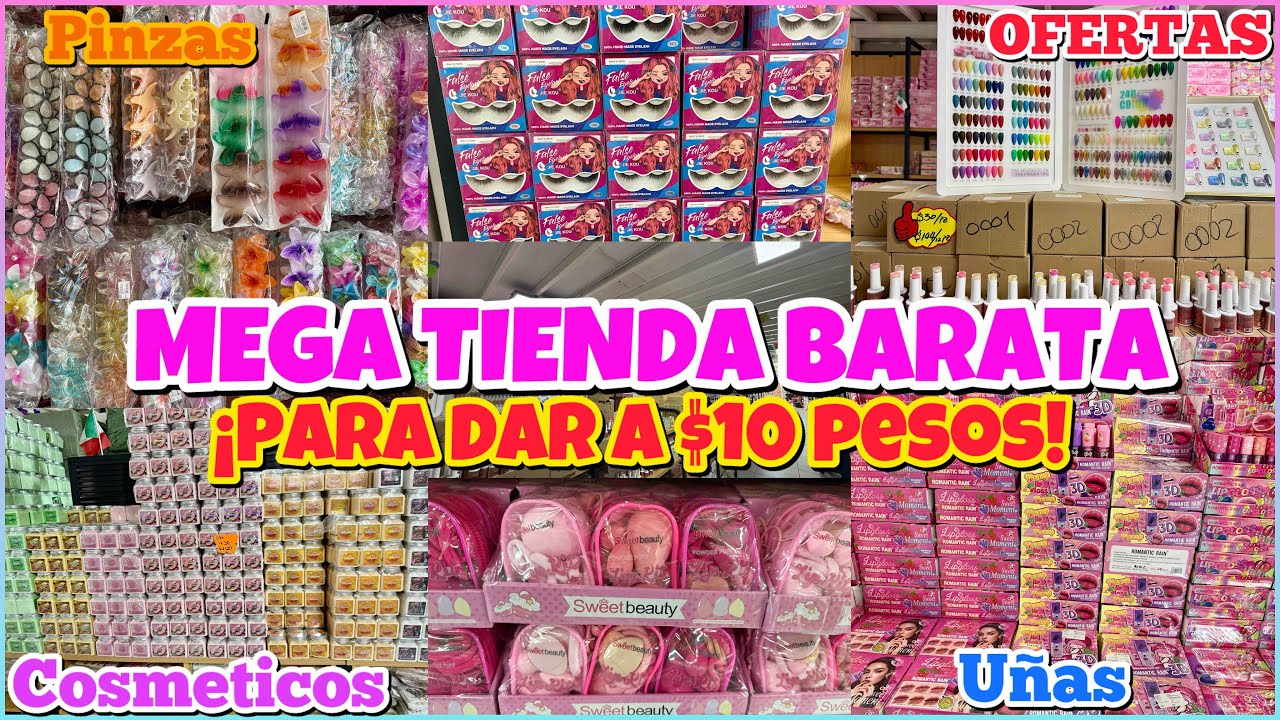 🤑MEGA TIENDA BARATA / ¡PRECIOS x PIEZA, DOCENA Y CAJA!😱 / PESTAÑAS, UÑAS, COSMETICOS / CENTRO CDMX