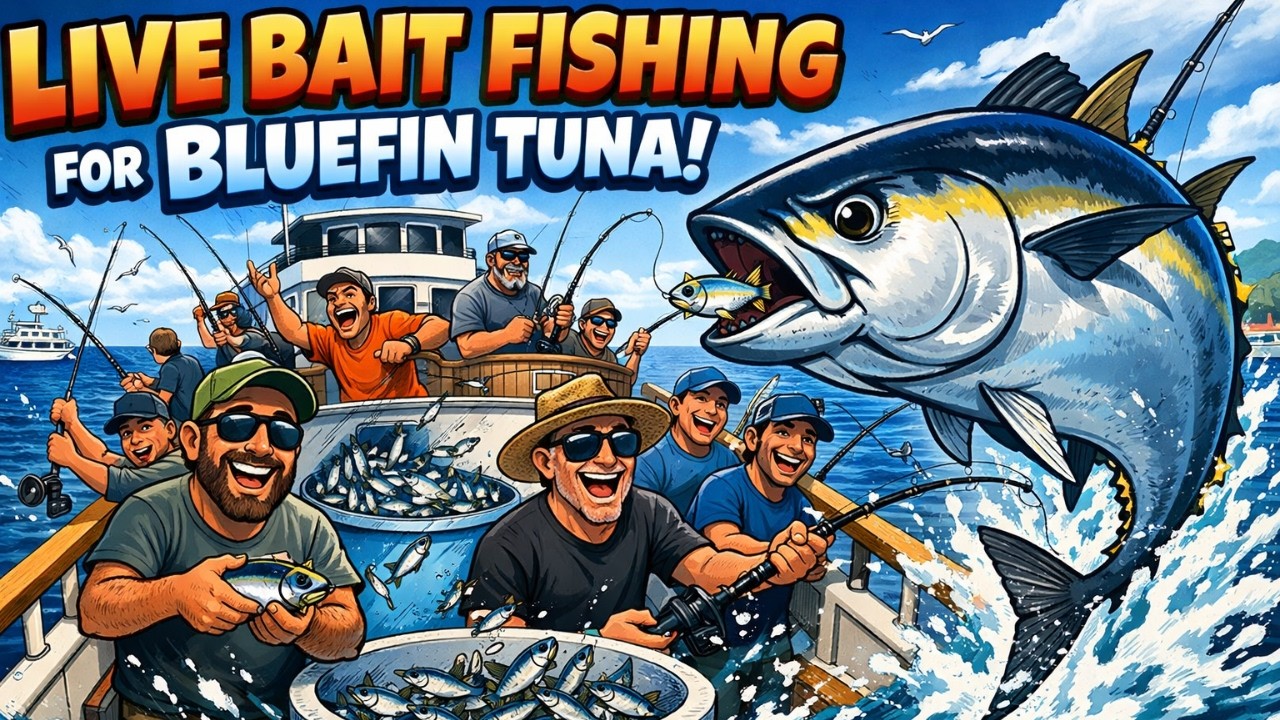 Bluefin Tuna Live Bait Fishing : San Diego Sportfishing
