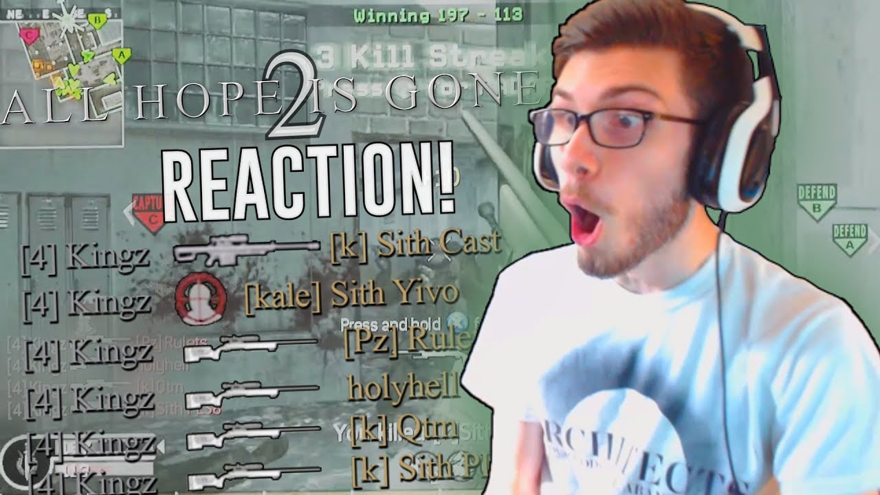 SoaR Rxqe Reacts to ALL HOPE IS GONE 2!