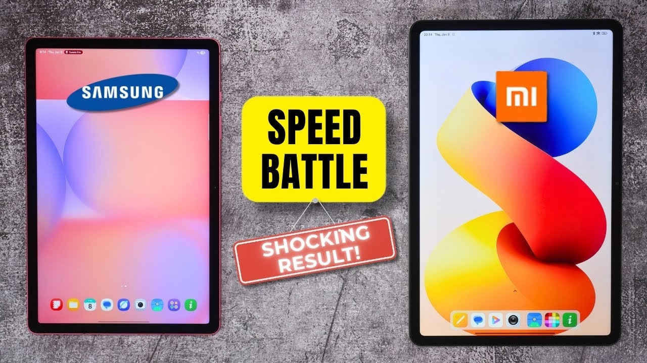 Samsung Galaxy Tab S10 Lite против Xiaomi Redmi Pad 2 Pro | Битва скоростей! ⚡