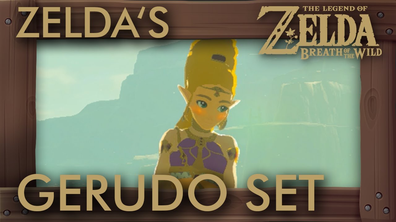 What If Zelda Buys Gerudo Clothes in Zelda Breath of the Wild?