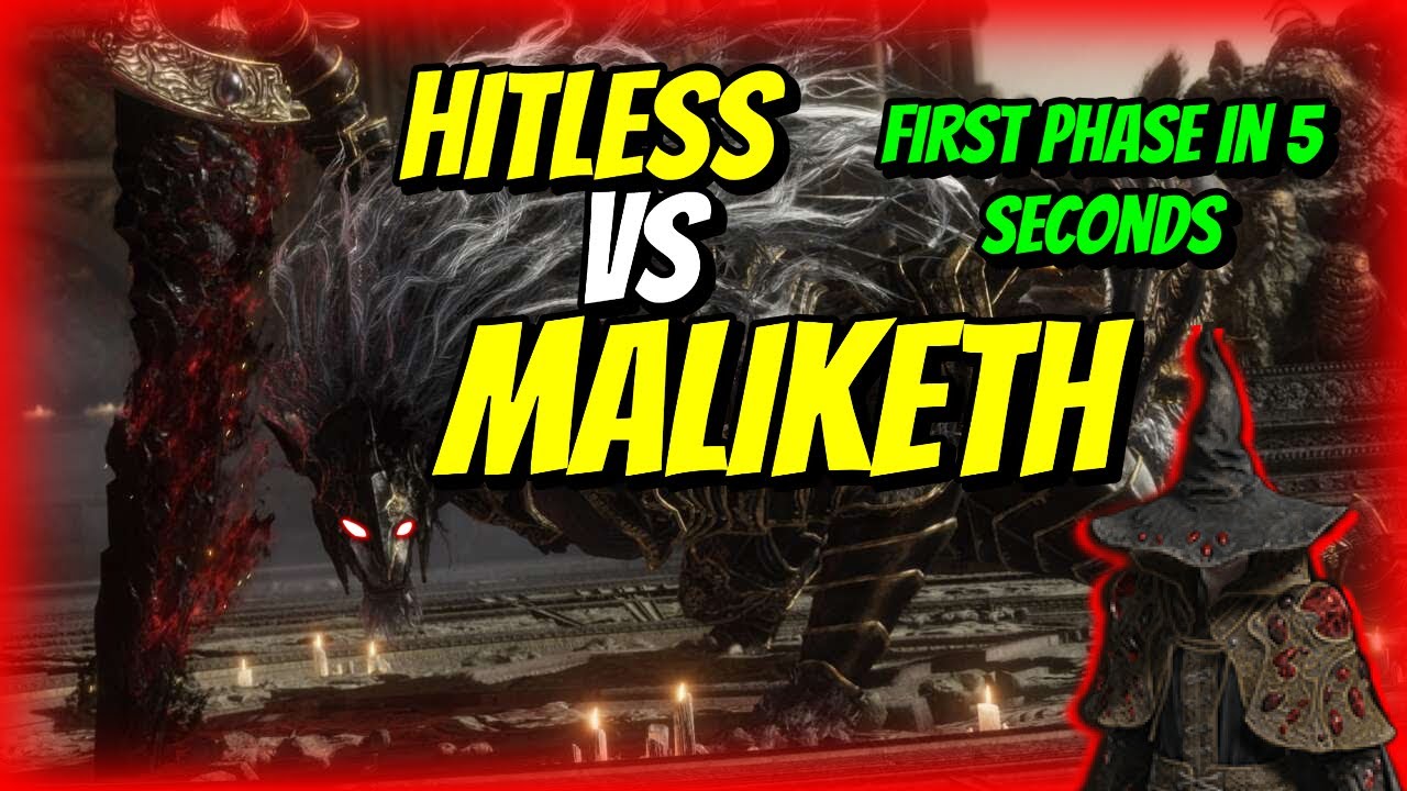 ELDEN RING | How To Beat MALIKETH / BEAST CLERGYMAN As Mage/Sorcerer | First Phase In 5 Seconds!