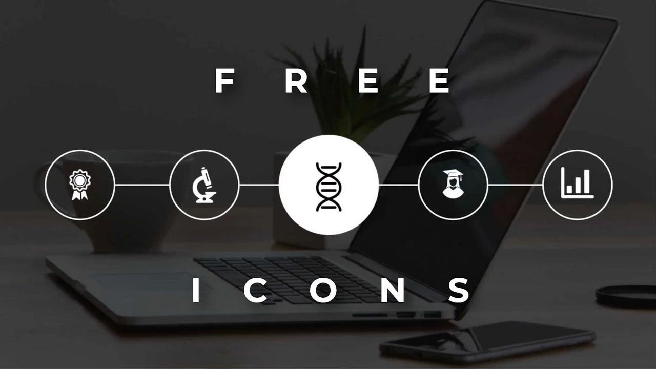 How to Design a Modern Slide Using Free Icons - The Iconium Template Series - WPS Tutorial