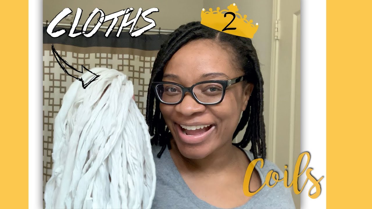 Turning My Kinks to COILS!! | Successful T-Shirt Method Rag Curls