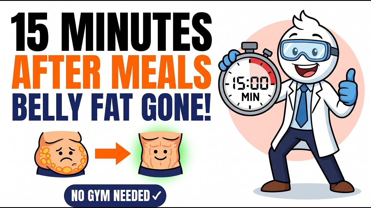 This 15-Minute Trick After Eating Melts Belly Fat (Not Exercise)