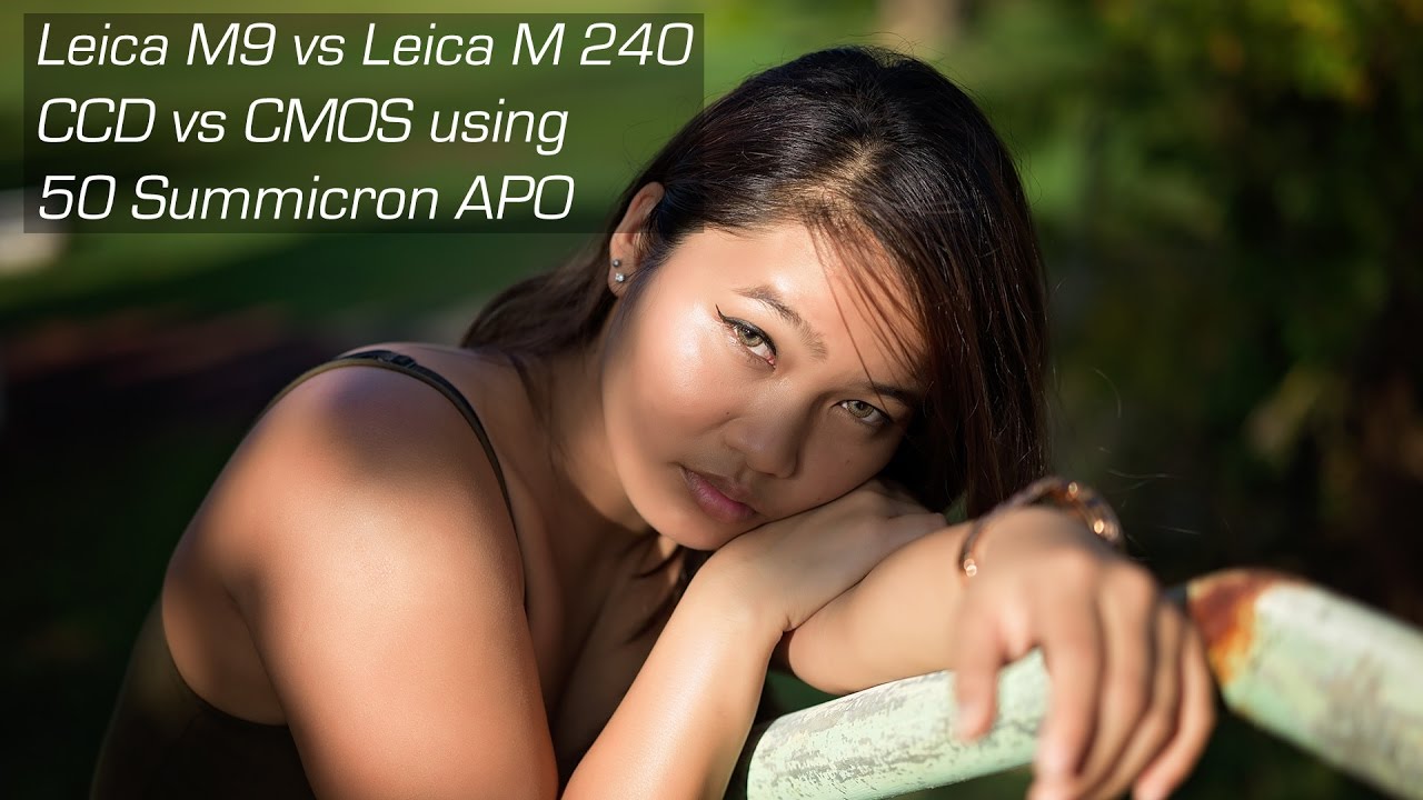 Leica M9 (M-E) vs M 240 (M-P) CCD vs CMOS which is better for portraits? feat. Guam Model Genica 4K