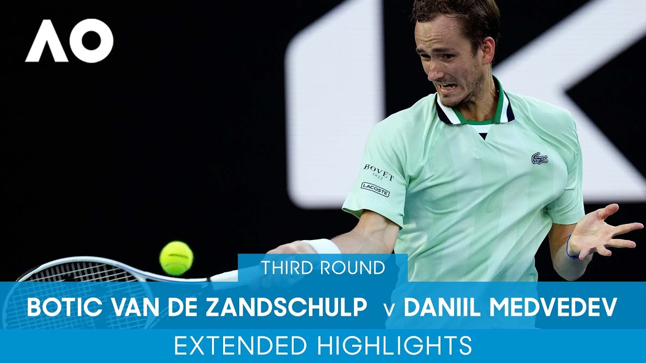 Botic Van de Zandschulp v Daniil Medvedev Extended Highlights (3R) | Australian Open 2022