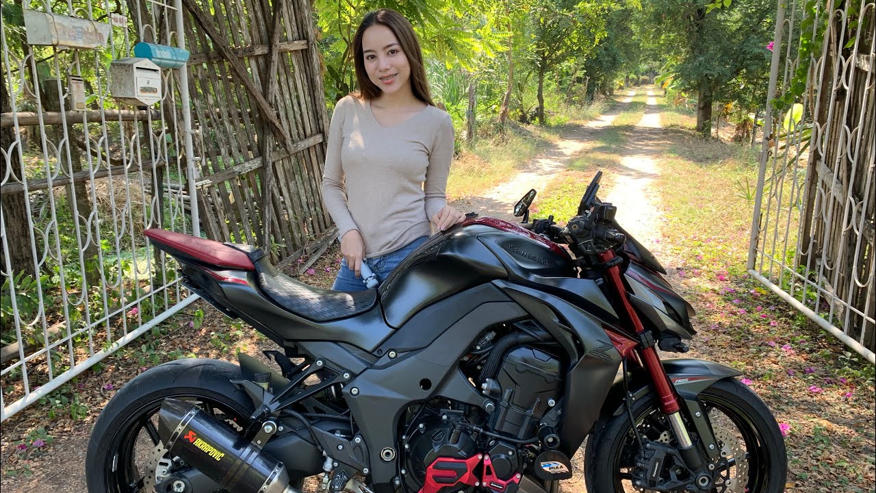 Kawasaki Z1000 ปี2015 ชบาดำ