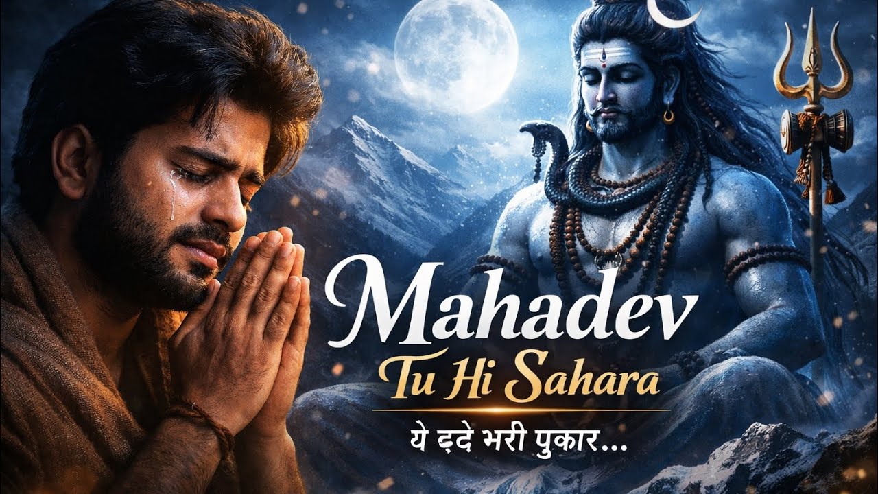 Mahadev Tu Hi Sahara 🕉️ | Heart Touching Shiv Bhakti Song | Emotional Mahadev Song | Har Har Mahadev