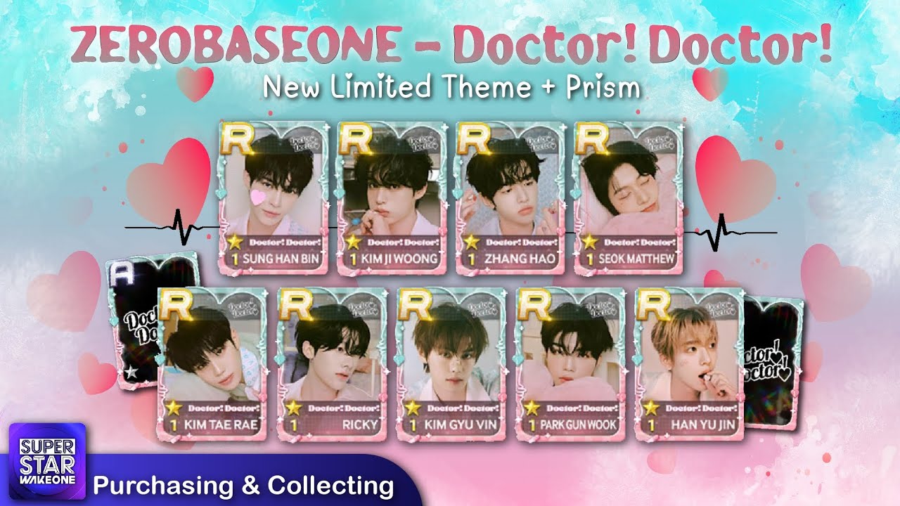 [SUPERSTAR WAKEONE] Doctor Doctor Help Me To Complete My Last Top5 (All LE Prism of ZB1)