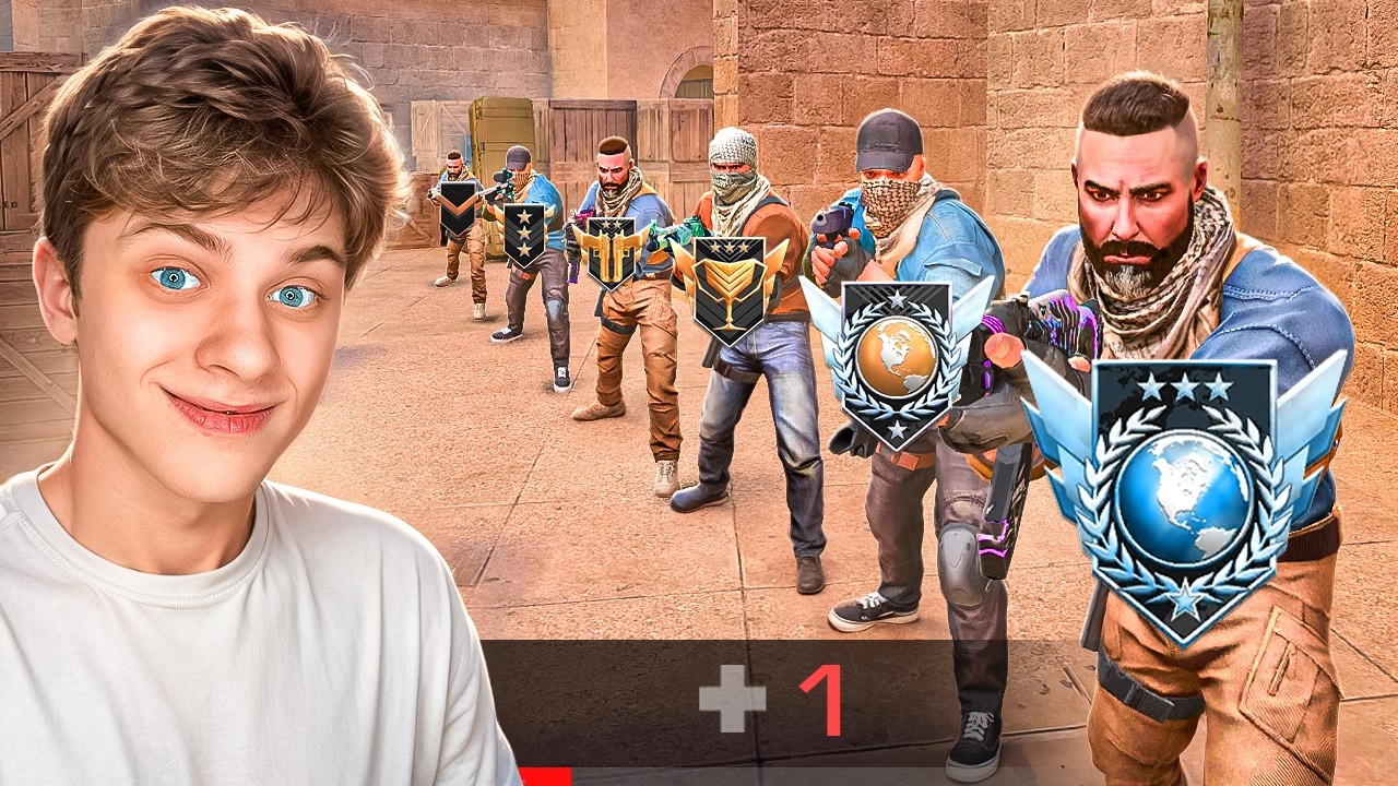 😱Я Сыграл ПРОТИВ ВСЕХ ЗВАНИЙ с 1 ХП и Затроллил Их... (STANDOFF 2)